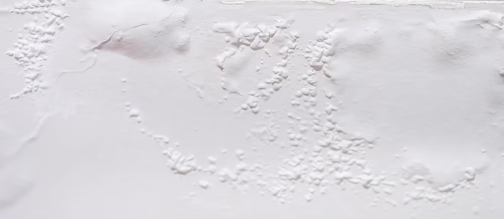 paint bubble on ceiling from roof leak